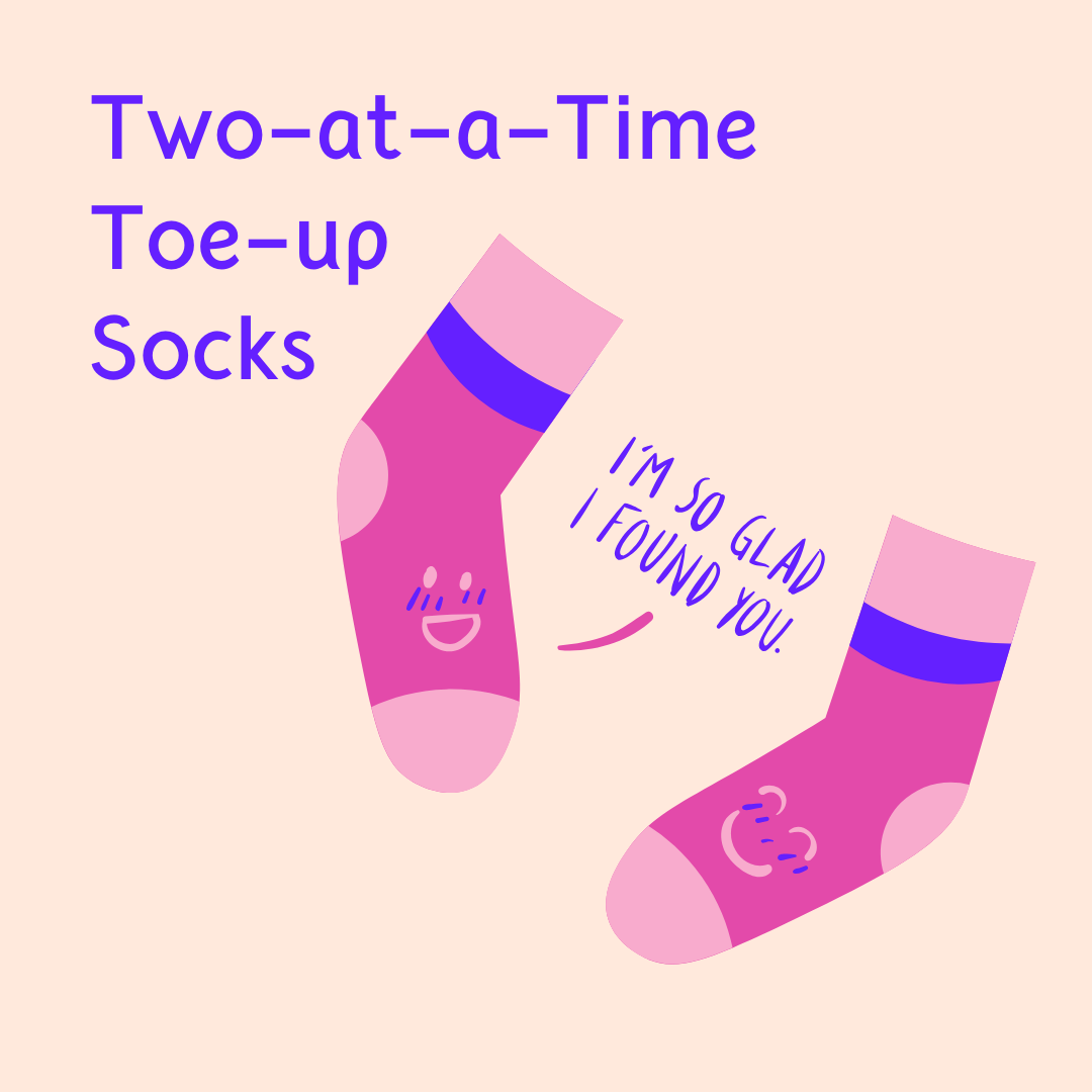 Two-at-a-Time Toe-Up Socks with Linda Couture