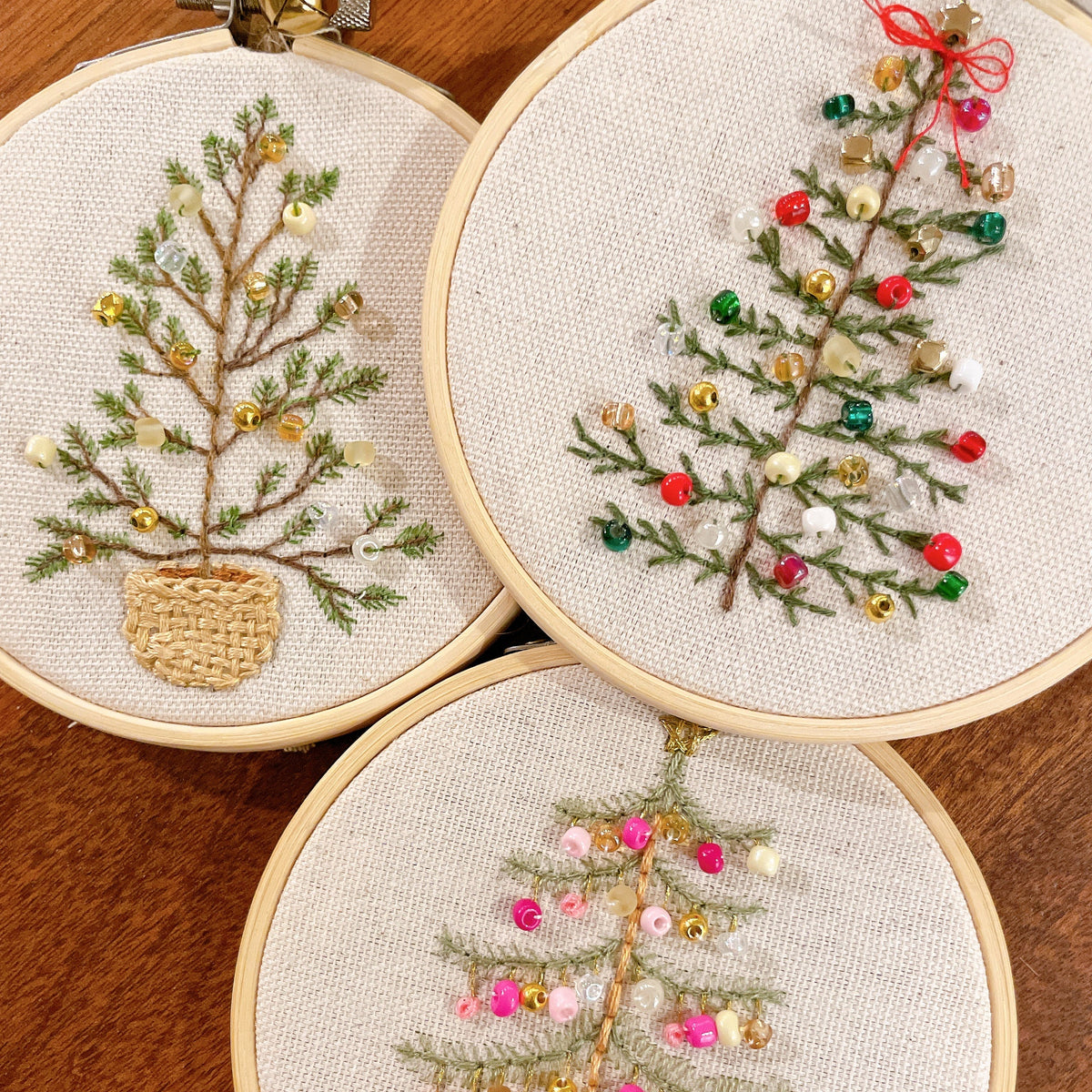 Embroidery: Festive Tree