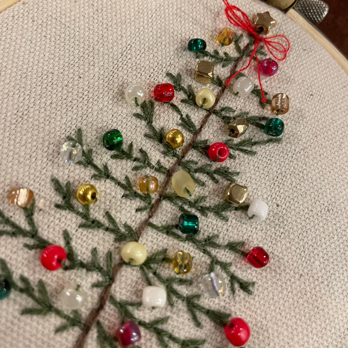Embroidery: Festive Tree