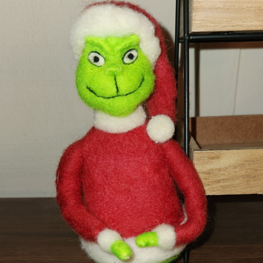 Needle Felting: Christmas Thief